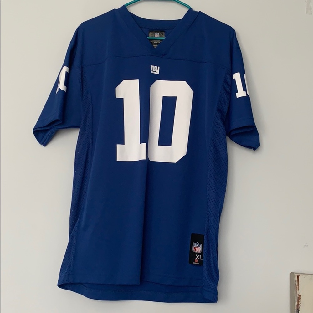 Giants nfl players Eli Manning jersey youth xl